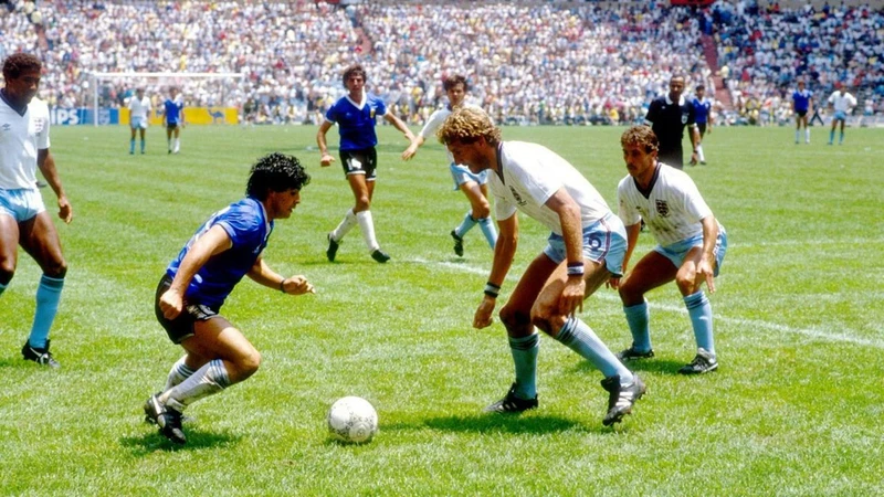 Diego Maradona versus Inglaterra 1986