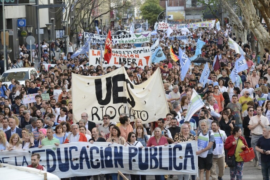 Se viene una nueva marcha federal universitaria en Río Cuarto.
